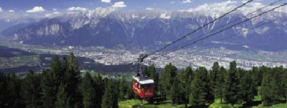 Patscherkofelbahn above Innsbruck